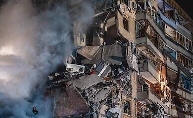 State Emergency Service continues rescue operation in Dnipro, death toll rises