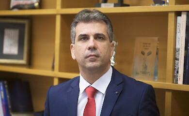 Foreign Minister to Israel Eli Cohen arrives in Ukraine