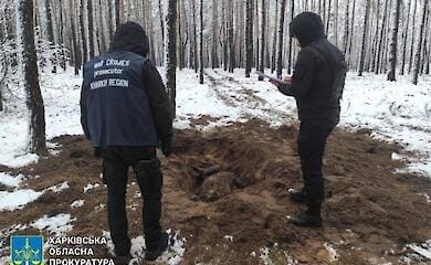 Body found near Kharkiv of man shot by Russian military during occupation
