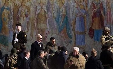 US president in Kyiv
