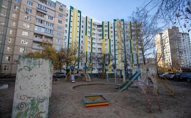 Which houses have been completely rebuilt in Kyiv