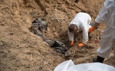 How many Ukrainian bodies remain unidentified