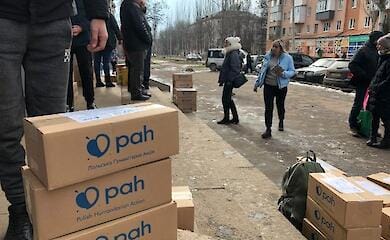 IDPs in Kryvyi Rih can receive 13 kg of groceries