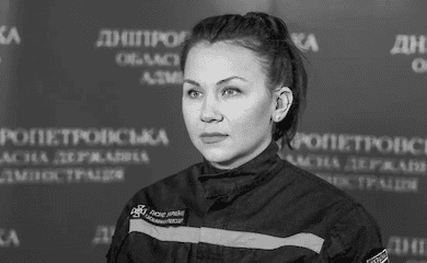 Rescue worker Eugenia Dudka died after 11 months of treatment