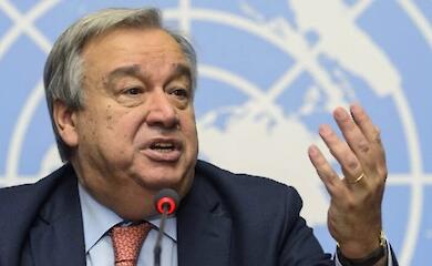 UN Secretary-General António Guterres arrives in Ukraine