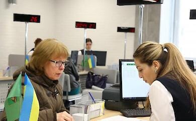 Social services check the place of residence of IDPs