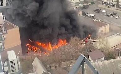 Number of people killed in fire at FSB building in Rostov