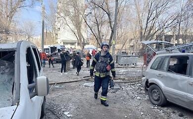 Number of people injured in Zaporizhzhya apartment block attack rises