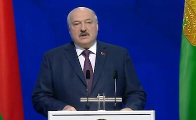 Lukashenko, the self-proclaimed president of Belarus, fears that NATO countries will invade and destroy Belarus