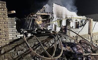 Russian defence ministry, killing child in Zaporizhzhya at night, says it has achieved its goal by destroying a strategic facility