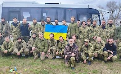 Another 130 defenders were able to return from captivity
