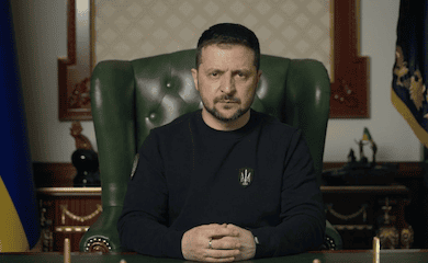 President Zelenski talks about new air defence systems arriving in Ukraine