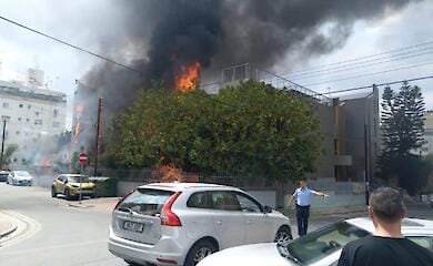 Russian cultural centre in Cyprus catches fire