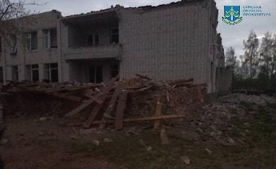 Russians shelled Sumy Region today with aircraft and hailers