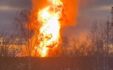 There was an explosion on a railway in Crimea