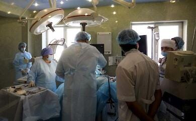 Doctors in Mykolaiv fight for three weeks for life of child blown up by mine