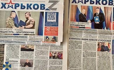 Ukrposhta employee distributed Russian propaganda newspapers