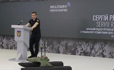 More than 13,000 square kilometres of water bodies mined in Ukraine