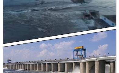 The peak of the flood from the Kakhovka reservoir had passed