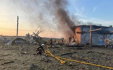 Russian attack on Uman on 8 June caused a young girl to lose her leg