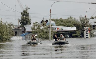 Flood level reduced by almost 30 cm in Kherson region - HOVA