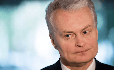 Lithuanian President Gitanas Nauseda