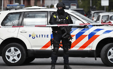 Belarusian embassy attacked in The Hague