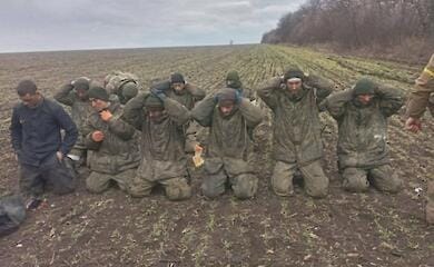 Over the past 24 hours a record number of Russians were taken captive