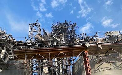 60,000 tonnes of grain involved in the "grain agreement" were destroyed at the Black Sea port