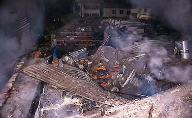 On the night of 31 July, the enemy launched rocket attacks on the Novobavarskiy district of Kharkiv