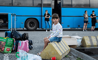 Children will be forcibly evacuated from 9 settlements in Donetschi region