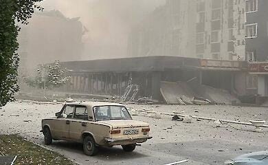 The centre of Pokrovsk was shelled by Russian missiles 