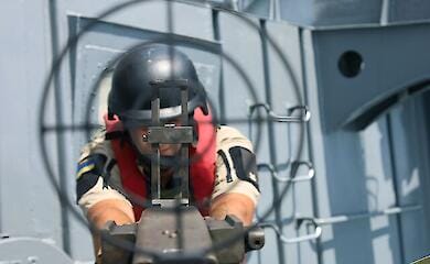 State Border Service published footage of maritime training firing (video, photo)