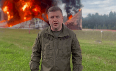 Oil depot destroyed in Rivne region due to Russian Federation night attack