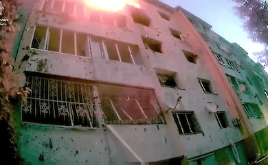 Video of the first minutes after yesterday's shelling of Lviv published