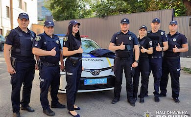 Berdychiv police officers have a sister station in North Carolina (photo)