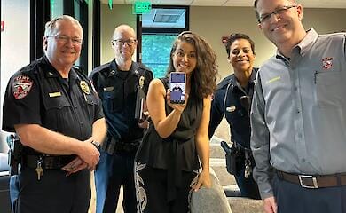 Berdychiv police officers have a sister station in North Carolina (photo)