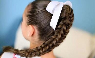 Simple and beautiful hairstyles for girls for school