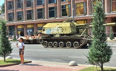 Parade of destroyed Russian equipment takes place on Khreshchatyk (photo, video)