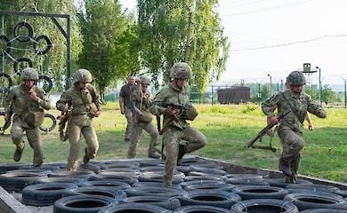 Border guard cadets proved the right to wear green berets (photo report)