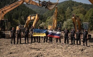 Ukrainian rescuers completed work in Slovenia (video, photo)