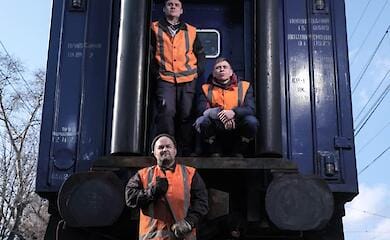 A photo exhibition dedicated to Ukrzaliznytsya employees is held in Germany (photo)