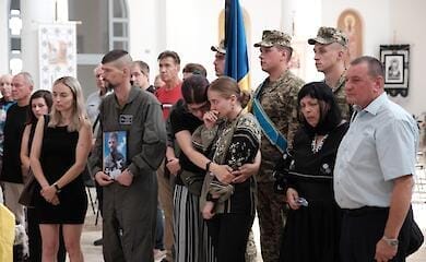 Legendary pilot Andriy Pilshchikov "Jus" was farewelled in Kyiv (photo)