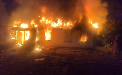 On the morning of 30 August, Russia launched a massive missile and drone attack on Kyiv region 