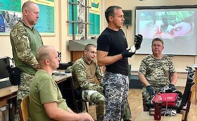 Mobilised maritime border guards prepare to defend the country (photo report)
