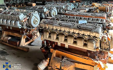 Attackers who tried to sell tank engines to the Ministry of Defence at triple the price have been uncovered