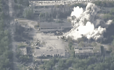The AFU destroyed the occupants' warehouses in Donetsk region (video)