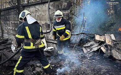 on 6 September, Russia once again attacked Kiev with missiles of various types