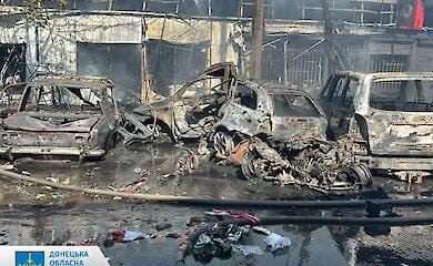 Images of the aftermath of the shelling of Konstantinovka published (video, photos)