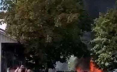 Images of the aftermath of the shelling of Konstantinovka published (video, photos)